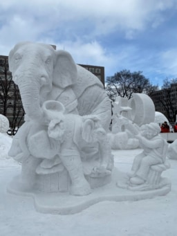 【札幌】タイチーム、国際雪像コンクール準優勝！